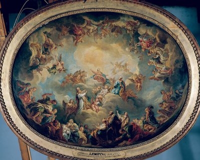 La glorification de la Vierge, 1731 - François Lemoyne